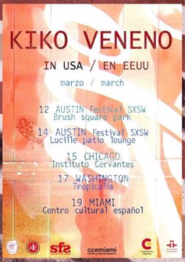 Kiko Veneno en Estados Unidos