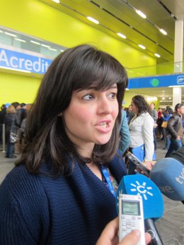 Virginia Pérez en declaración a los medios