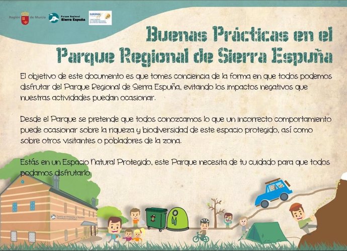 Manual de buenas prácticas en el Parque Regional de Sierra Espuña
