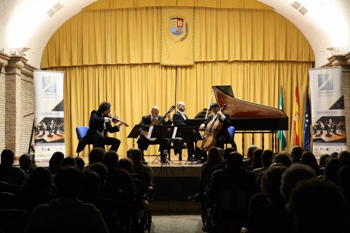 Actuación de Concerto Málaga