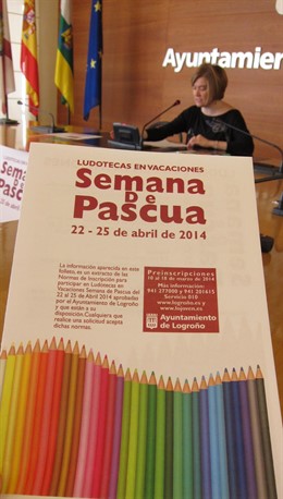 Presentación de las ludotecas de semana santa