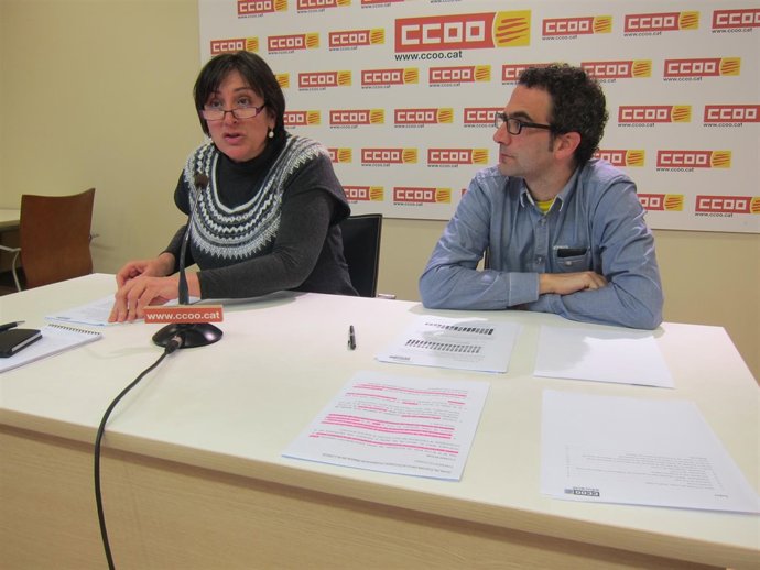 Acto de la Federación de Enseñanza de CC.OO. 