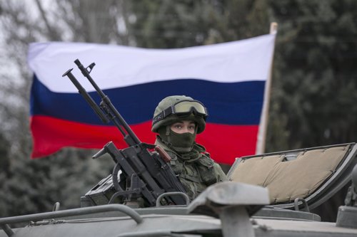 Soldado de Rusia en Ucrania, Crimea