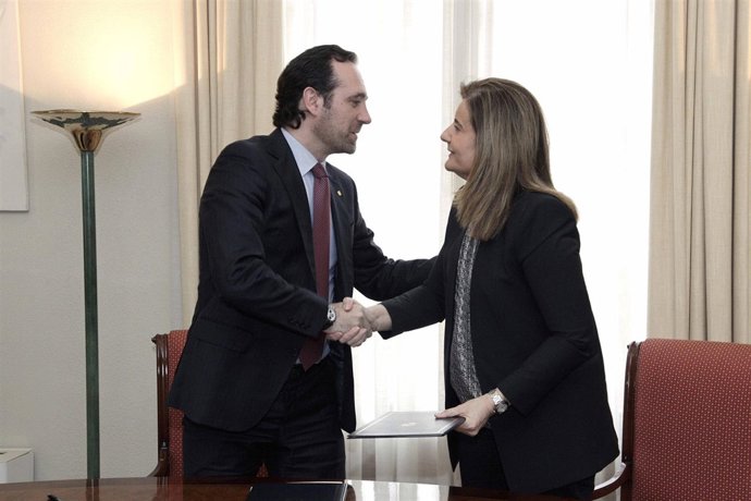 José ramón Bauzá y Fátima Báñez