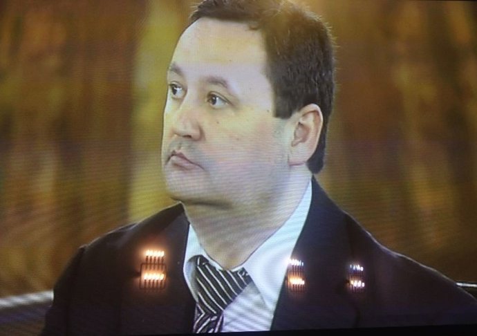 Tauroni en la sesión del juicio de este martes