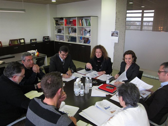 Gamarra y Burgos, en la reunión de la comisión de seguimiento del IRVI