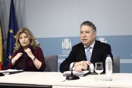 Secretarios de Empleo y Seguridad Social, Engracia Hidalgo y Tomás Burgos