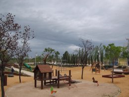 Zona de juegos intantiles del Parque del Agua