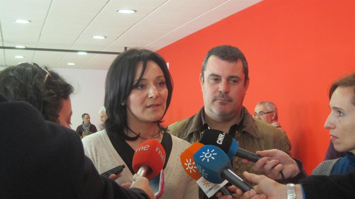 La secretaria de Política Municipal del PSOE-A, Rafaela Crespín.