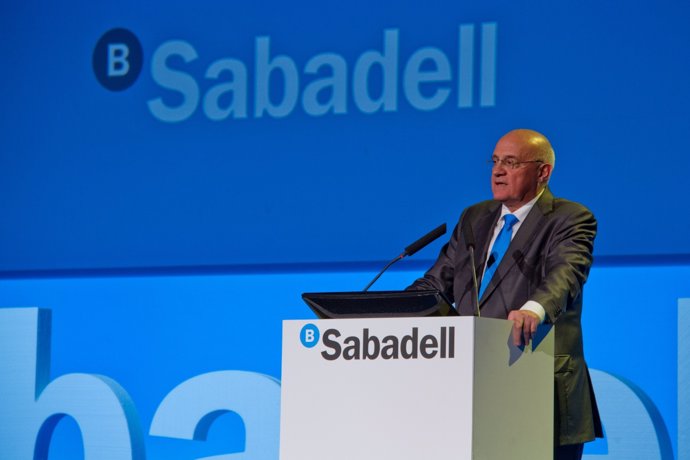 Josep Oliu, presidente de Banco Sabadell, en imagen de archivo.