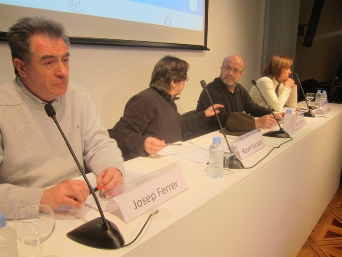 Josep Ferrer, Roser Veciana, Lluís Cabrera y Anna Sallès
