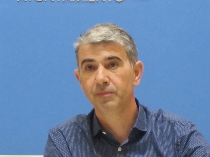 El portavoz del grup municipal de CHA, Juan Martín