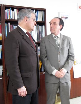 Director OET, Arturo Claver, y consejero de Turismo y Comercio, Rafael Rodríguez
