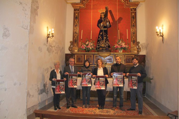 Presentación del concierto solidario para rehabilitar la capilla del Nazareno