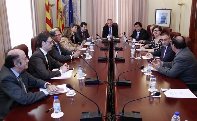 Reunión de Alberto Fabra en Castellón