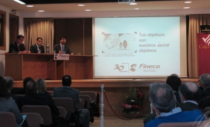 Presentación del servicio de banca privada de CajaSur en Jaén