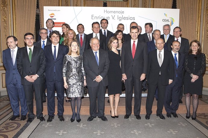 Homenaje a Enrique V. Iglesias por su labor en la Secretaría Iberoamericana
