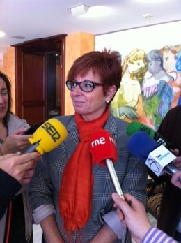 La portavoz del Grupo Parlamentario Socialista, Begoña García Retegui
