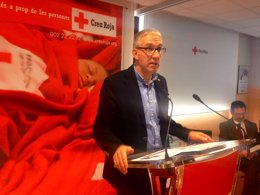 El coordinador de Creu Roja Catalunya, Enric Morist