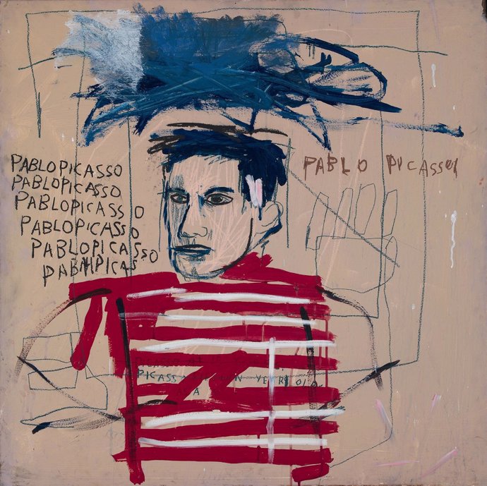 Sin título (Pablo Picasso), de Jean-Michel Basquiat