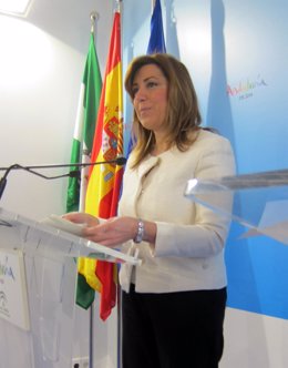Susana Díaz, en la ITB