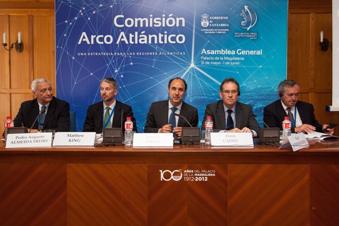 Ignacio Diego como presidente De La Comisión Arco Atlántico