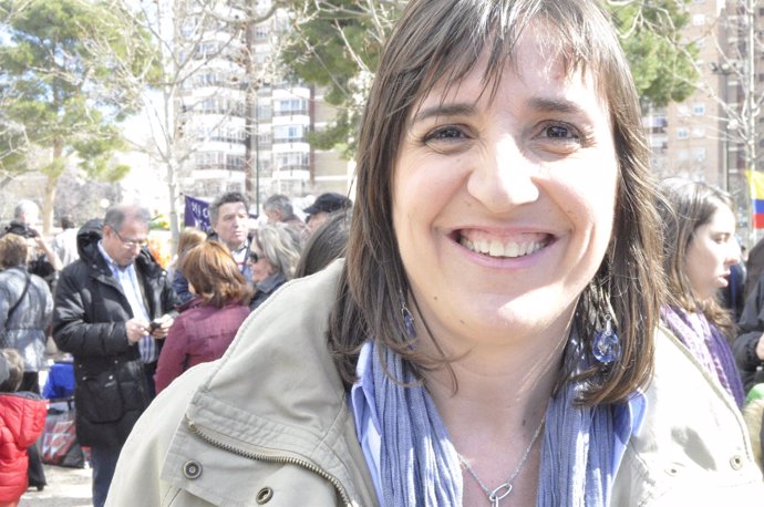 La consejera de Participación Ciudadana de Zaragoza, Lola Ranera. 