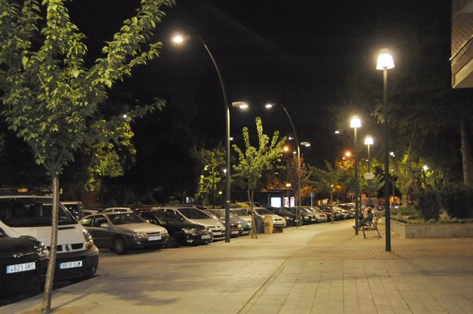 Iluminación LED en el alumbrado público en Móstoles