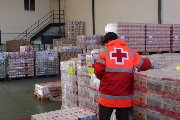 Alimentos que Cruz Roja repartirá en la provincia de Valladolid