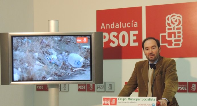 El secretario de Organización del PSOE local de Huelva, José Fernández. 