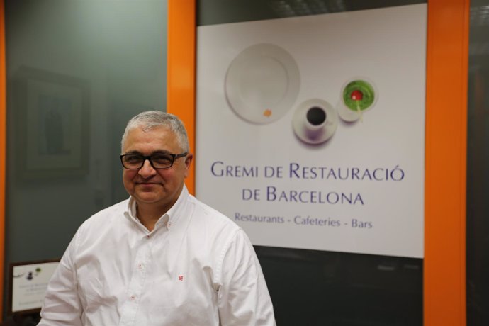 Pere Chias, presidente del Gremio de Restauración de Barcelona