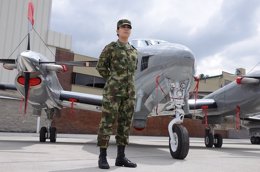 Ejército de Colombia tiene su primera mujer piloto