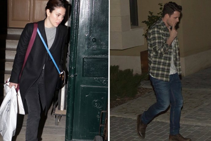 Blanca Suárez y Dani Martín pillados en su romántica despedida