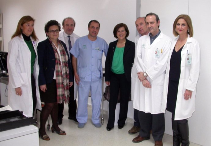 Sánchez Rubio visita la ampliación de urgencia del Hospital de Valme