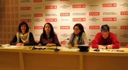 CCOO, presentación actos Día de la Mujer