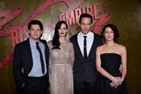 Épico estreno de '300: El Origen de un Imperio' en Hollywood