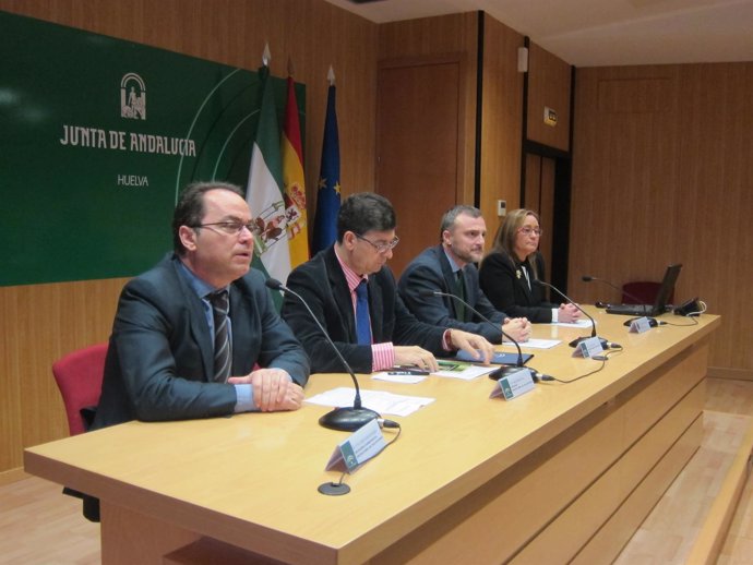 El vicepresidente de la Junta de Andalucía, Diego Valderas, en unas jornadas. 