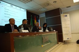 El director general de Movilidad, José Luís Ordóñez, interviene en las jornadas