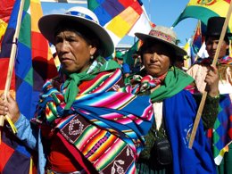 Boliviako emakume indigenak    