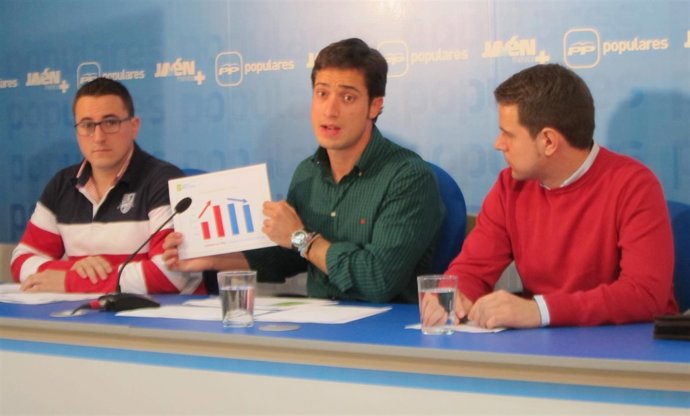 Roberto Moreno, Luis Paniagua y Manuel Heras