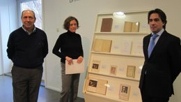 Inauguración de la expsición 'Todo sobre Goya', en la Biblioteca de Aragón