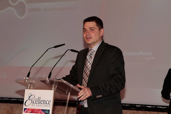 Tomas Fernández, director comercial en España de CroisiEuropa