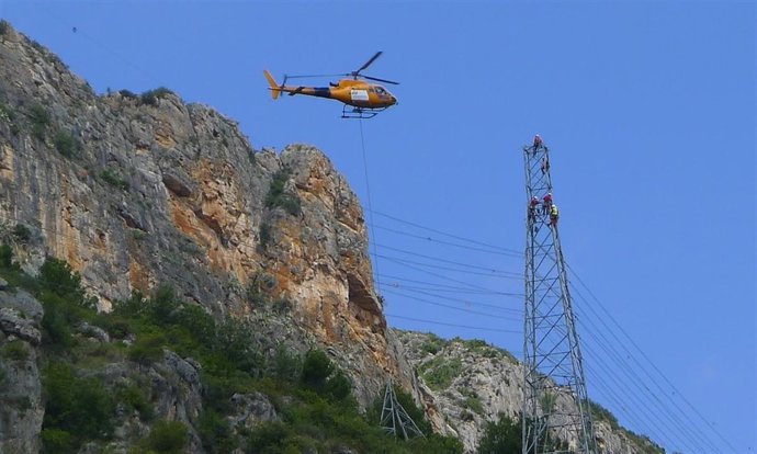 Líneas de distribución de Iberdrola
