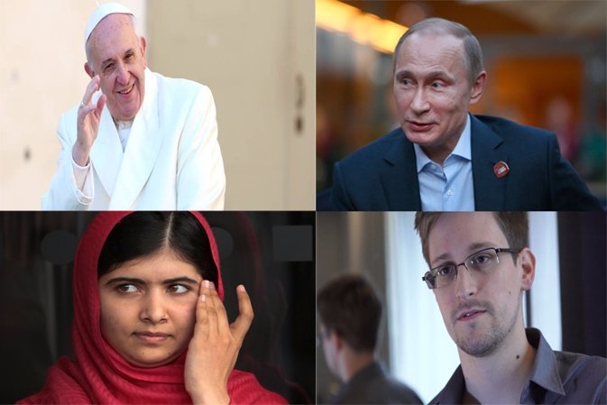 Papa Francisco compite con putin, malala edward snowden premio nobel paz