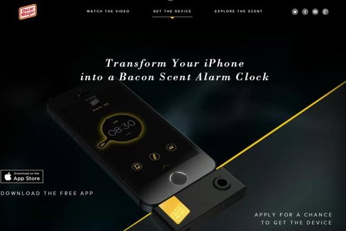 Wake up and smell bacon