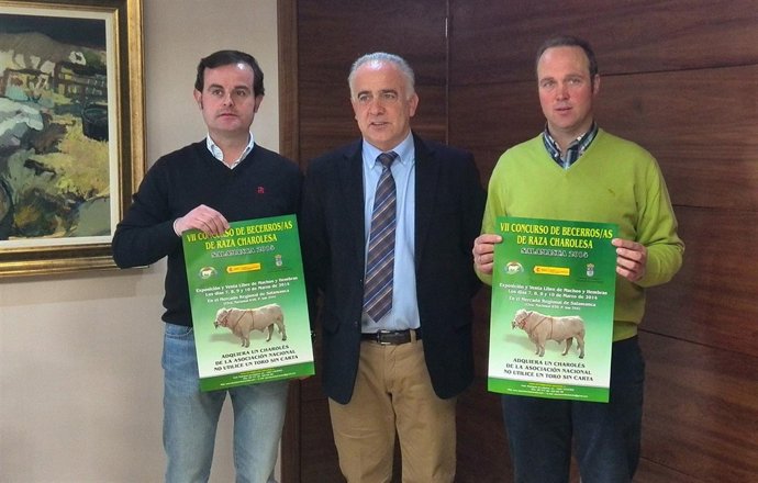 Presentación del concurso de becerros en Salamanca