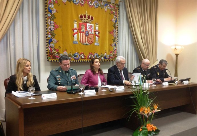 La delegada del Gobierno en Andalucía Carmen Crespo en Málaga