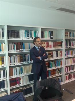 Agustín Valero esta mañana en Elche