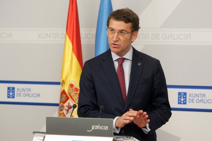  Alberto Núñez Feijóo comparecerá en rolda de prensa para dar conta dos asuntos 