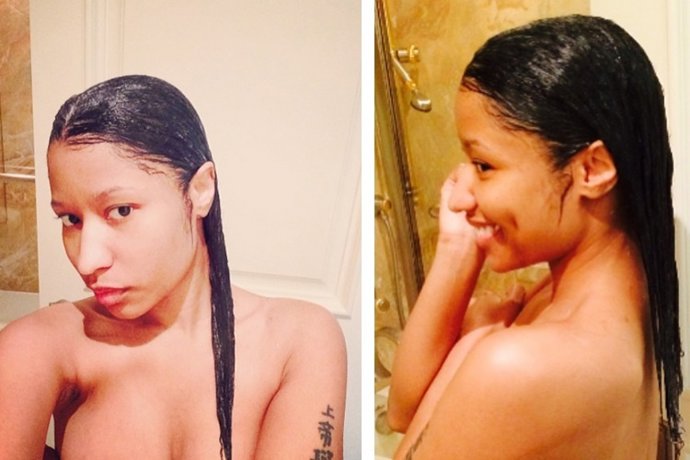 Nicki minaj se hace un Miley